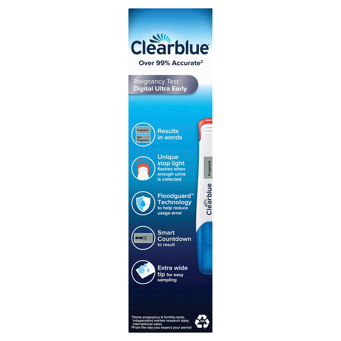 Clearblue Digital Ultra Early Pregnancy 1 Test