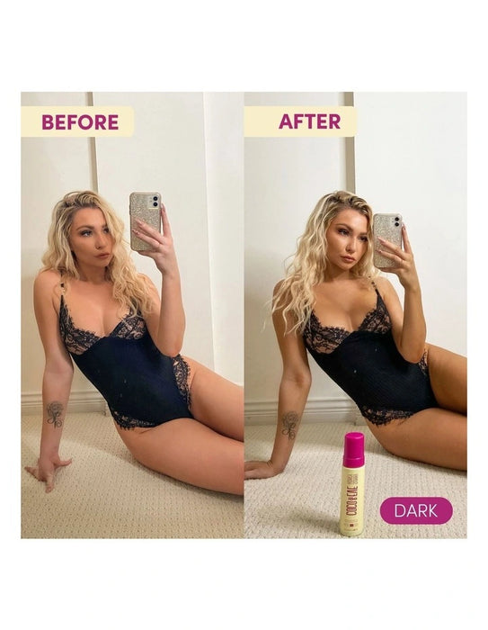 Coco & Eve Sunny Honey Dark Bronzing Foam 200ml