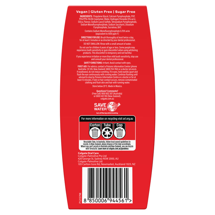 Colgate Optic White Pro Series 5% Toothpaste 80g