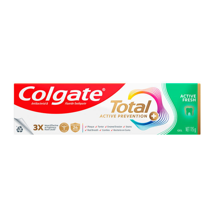 Colgate Total Active Prevention Toothpaste Active Fresh 115g