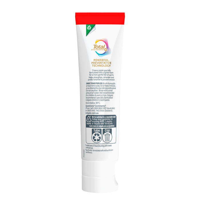Colgate Total Active Prevention Toothpaste Gum Care 115g