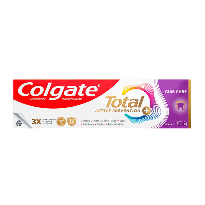 Colgate Total Active Prevention Toothpaste Gum Care 115g