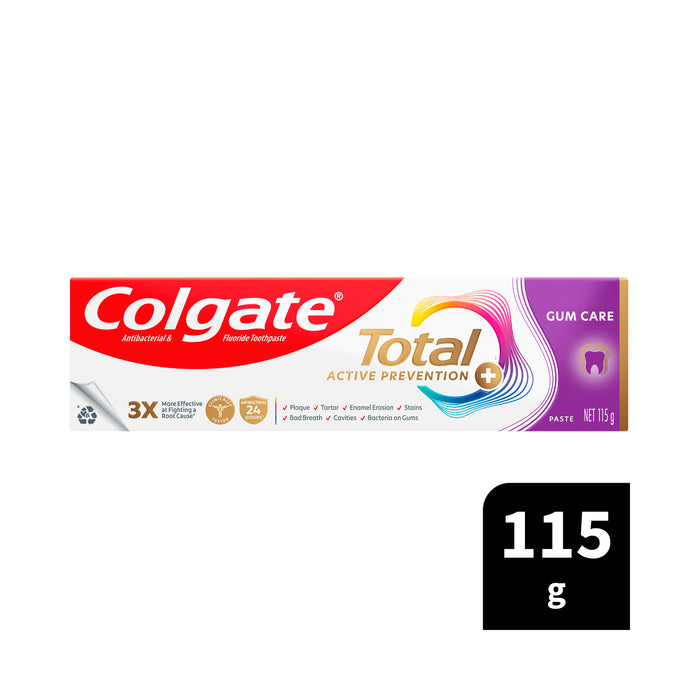 Colgate Total Active Prevention Toothpaste Gum Care 115g