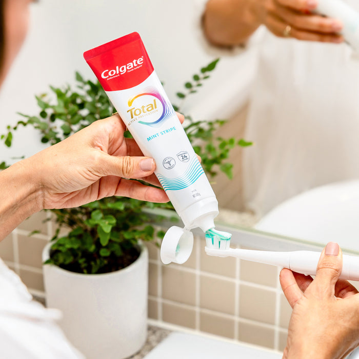 Colgate Total Active Prevention Toothpaste Mint Stripe 115g