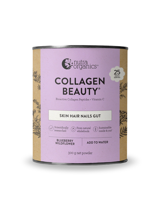 Nutra Organics Collagen Beauty Blueberry Wildflower 300g