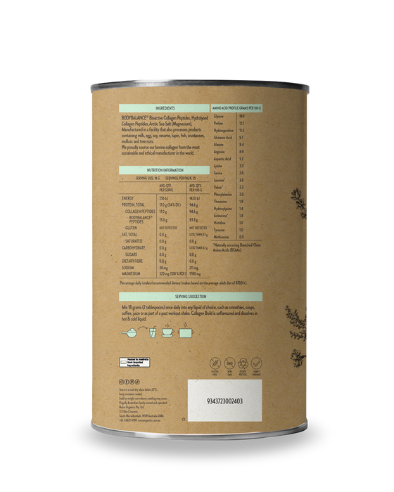 Nutra Organics Collagen Build 450g