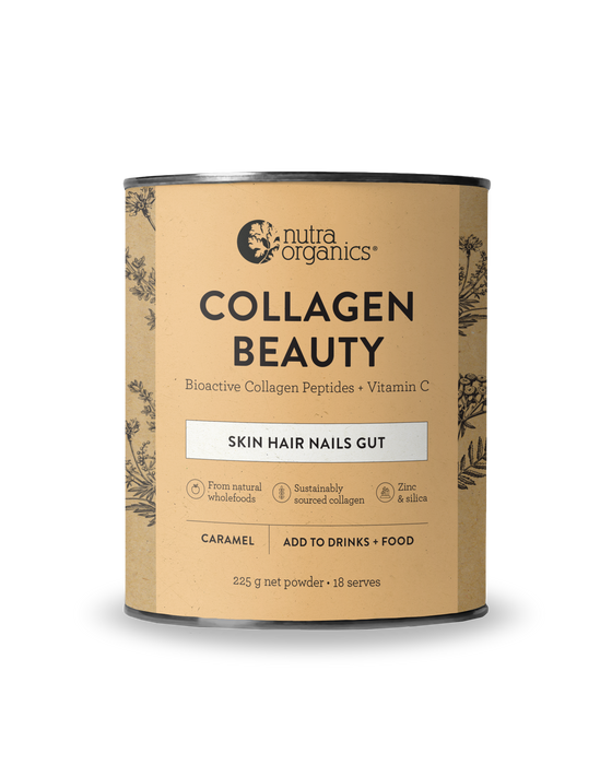 Nutra Organics Collagen Beauty Caramel 225g