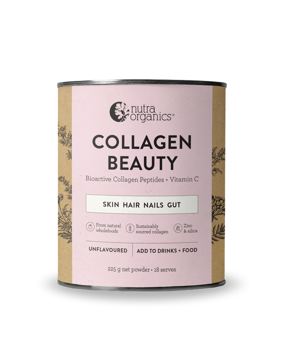 Nutra Organics Collagen Beauty Unflavoured 225g