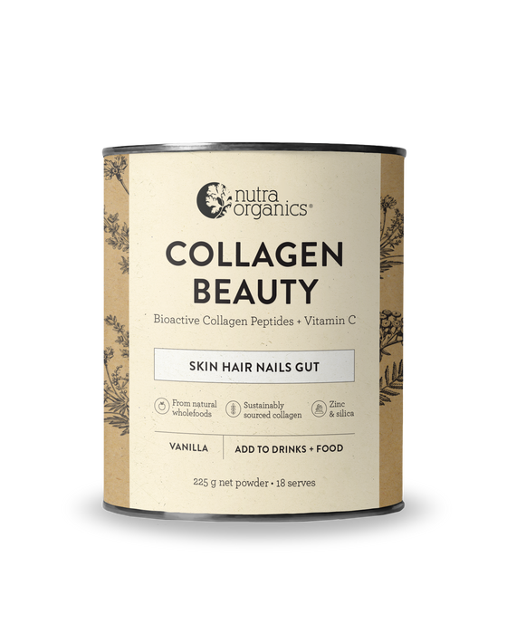 Nutra Organics Collagen Beauty Vanilla 225g