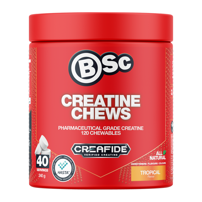 BSc Creatine Chews 120 Tropical