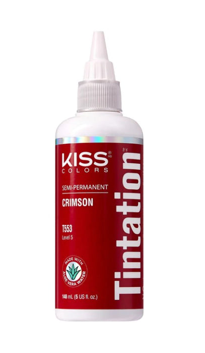 Kiss Tintation Hair Colour Crimson 148ml