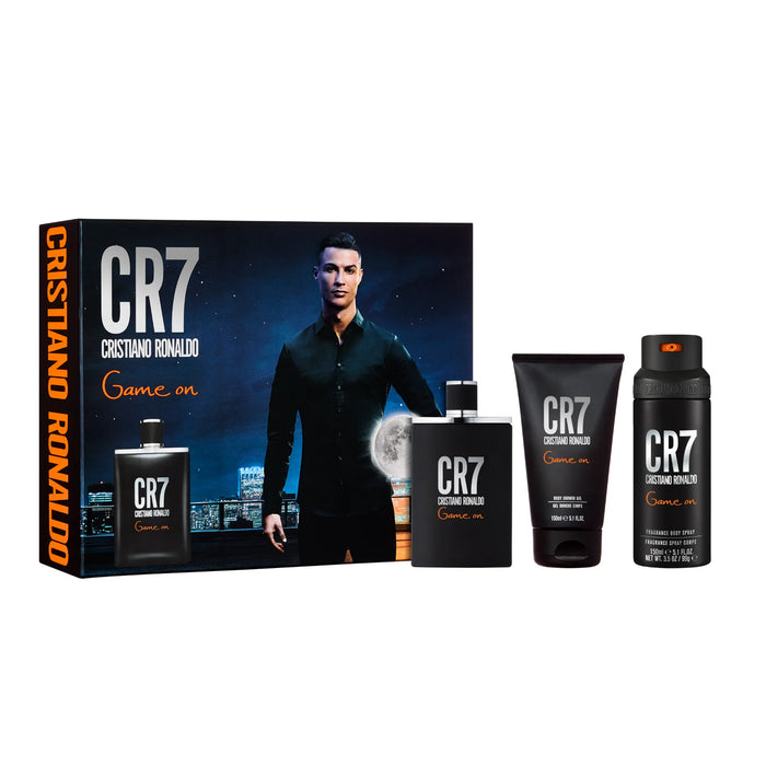 Cristiano Ronaldo CR7 Game On EDT 100ml+Shower Gel 150ml & Fragrance Body Spray 150ml