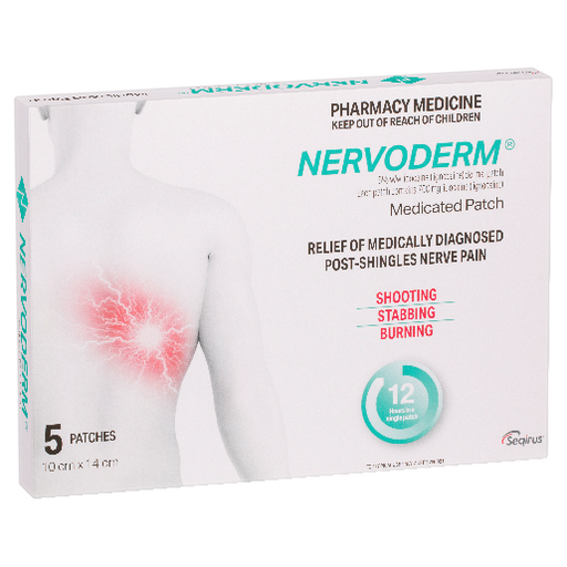 Nervoderm 5% w/w Lidocaine Patch 5.