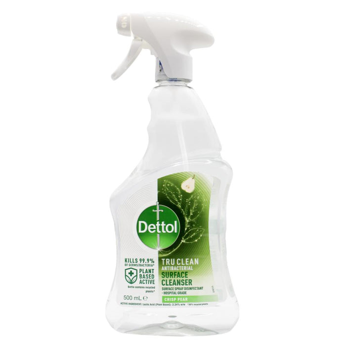 Dettol Tru Clean Antibacterial Multi Purpose Cleaner Crisp Pear 500ml