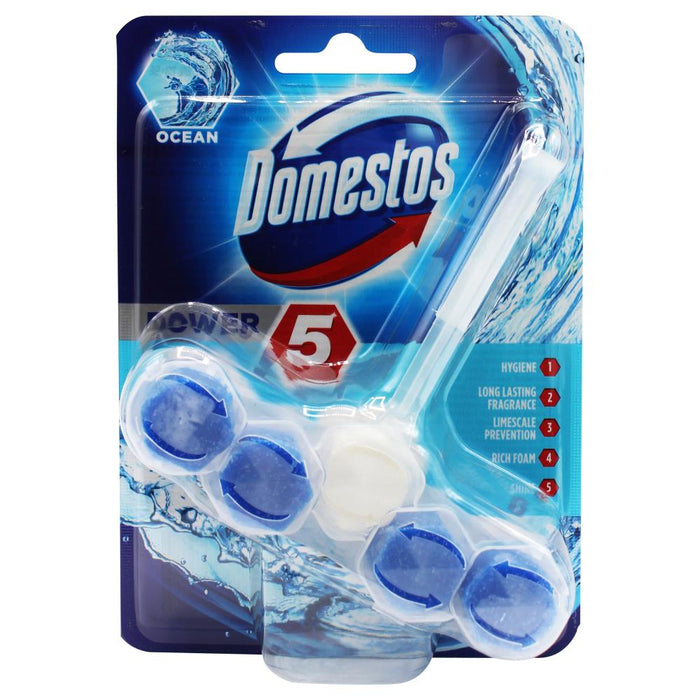 Domestos 55g Power Toilet Block Ocean