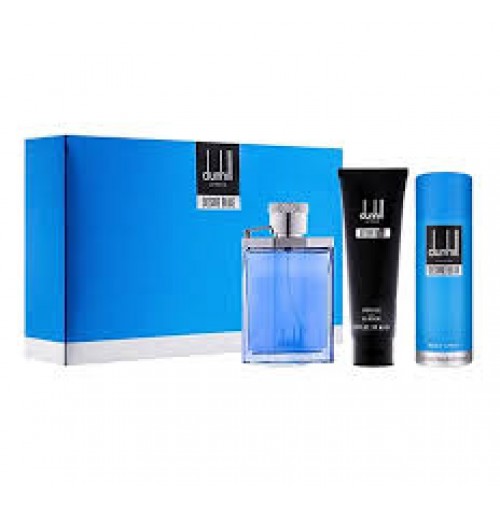 Dunhill Desire Blue 100ml 3 Piece Gift Set