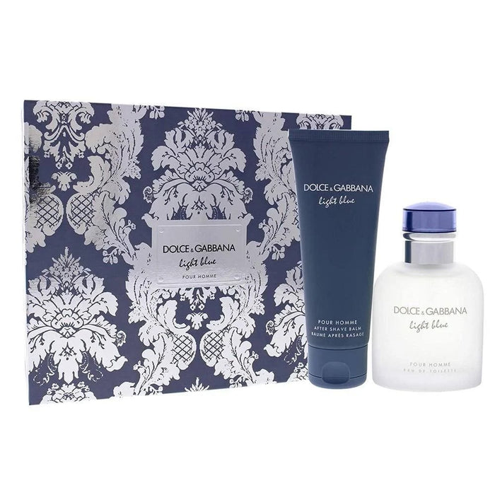 Dolce & Gabbana Light Blue Pour Homme 75ml 2 Piece Set