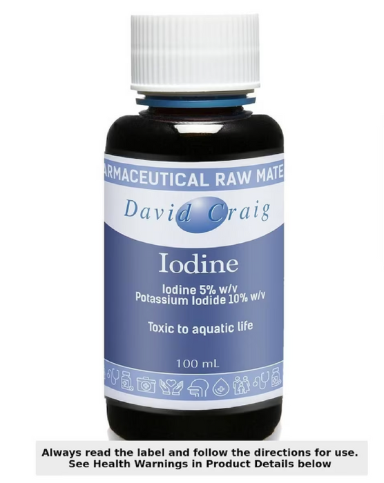 David Craig Iodine Solution 100ml