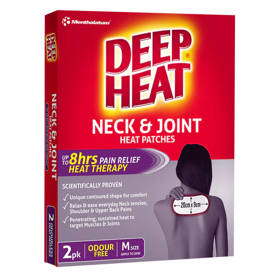 Deep Heat Neck & Joint Heat Patch 2 Pk.