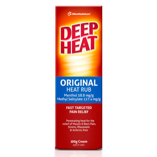 Deep Heat Regular Rub 100g.