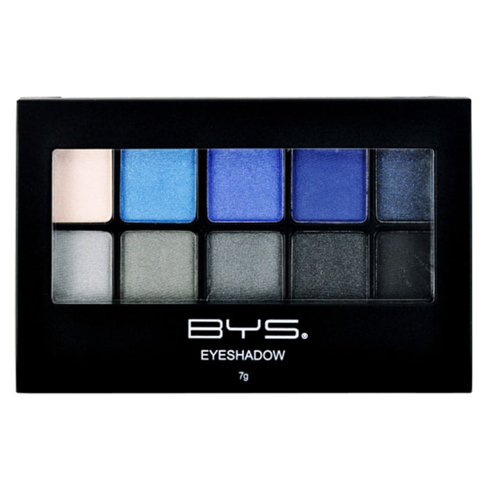 BYS 10 Shade Eyeshadow Palette 04 Denim in Distress