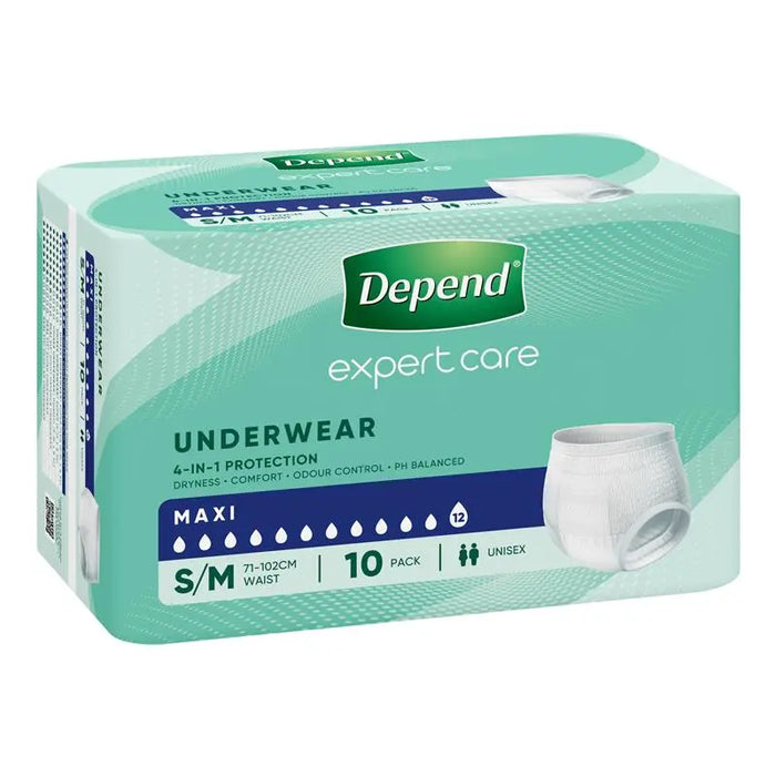 Depend Expert Care Underwear Maxi Small/Medium 10pack