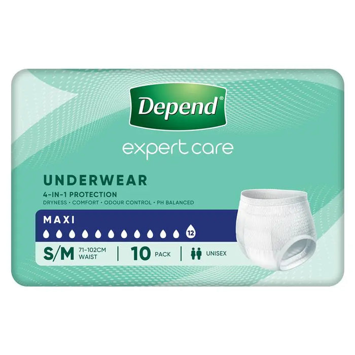 Depend Expert Care Underwear Maxi Small/Medium 10pack