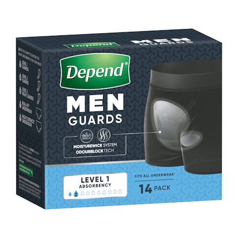 Depend Shields For Men 14 Pack