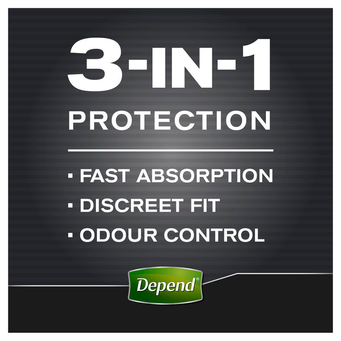 Depend for Men Guards Level 2 20 Bulk Pack