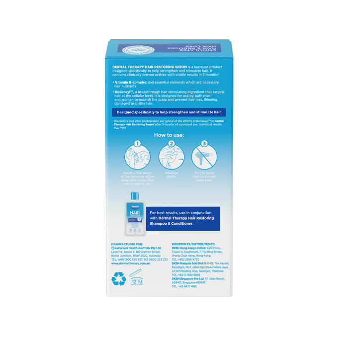 Dermal Therapy Hair Restore Serum 60ml