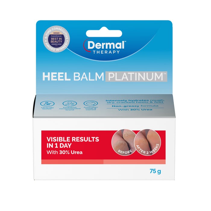 Dermal Therapy Heel Balm Platinum 75g