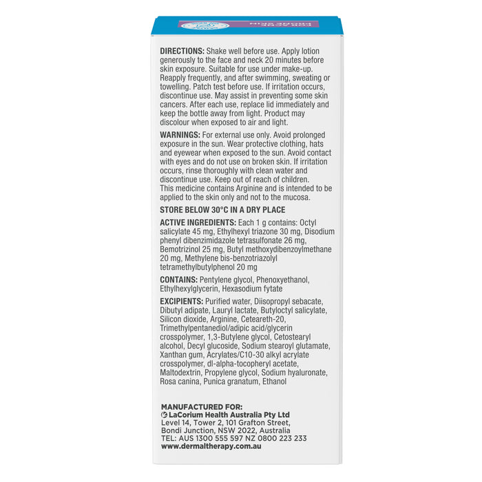 Dermal Therapy Oil-Free Face Sunscreen SPF 50+ 50ml