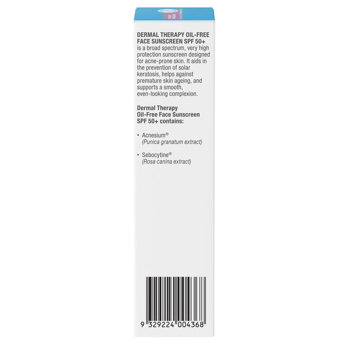 Dermal Therapy Oil-Free Face Sunscreen SPF 50+ 50ml