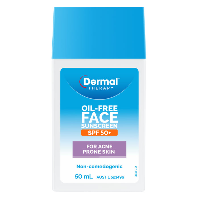 Dermal Therapy Oil-Free Face Sunscreen SPF 50+ 50ml
