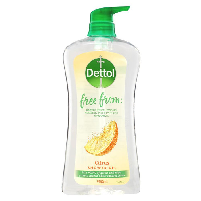 Dettol Parents Approved Shower Gel Citus 950ml