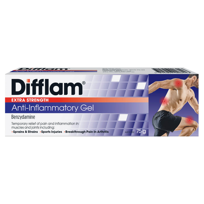 Difflam Gel Extra Strength 5% 75g