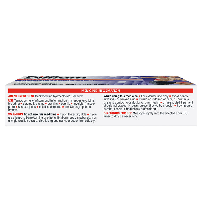 Difflam Gel Extra Strength 5% 75g
