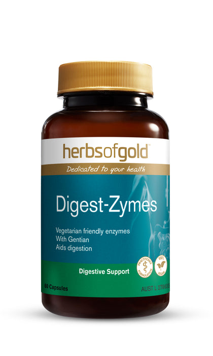 Herbs Of Gold Digest-Zymes 60 Capsules