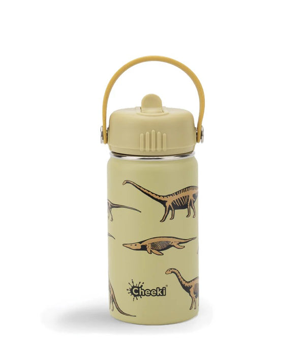 Cheeki 400ml Insulated Adventure Kids Bottle DINOSAUR