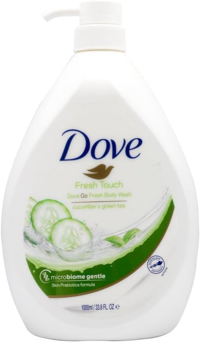 Dove Body Wash Fresh Touch Cucumber & Green Tea 1 Litre