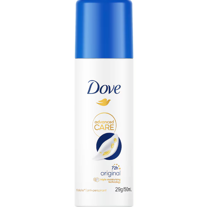 Dove Women Advanced 72hr Deodorant Aerosol Original 50ml