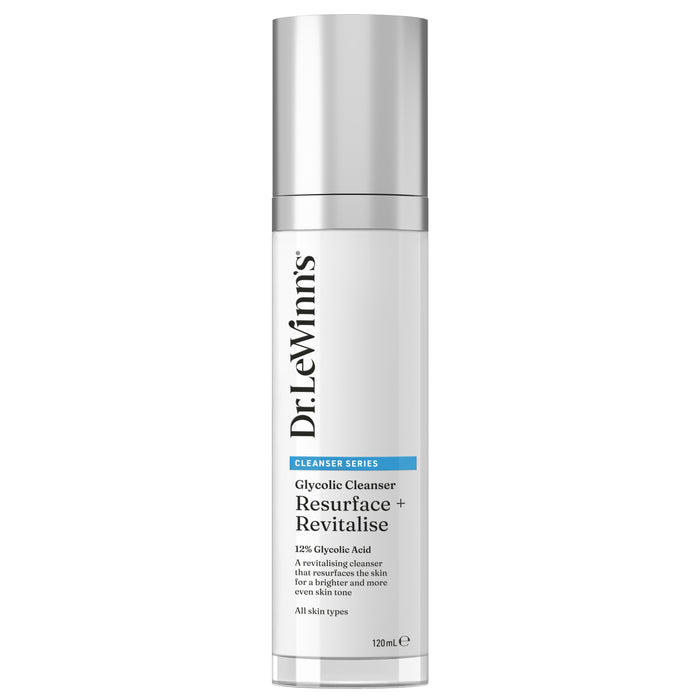Dr LeWinn's Resurface + Revitalise Glycolic Cleanser 120mL