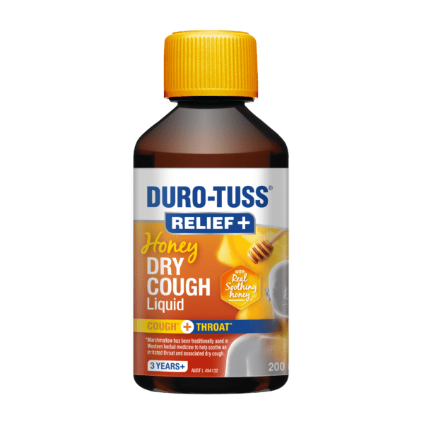 Duro-Tuss Relief + Honey Dry Cough 200ml