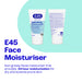 E45 Face Moisturiser 50ml.