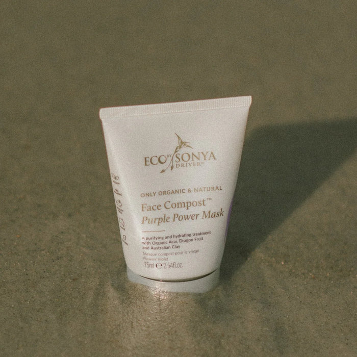 Eco By Sonya Organic Face Compost Purple Power Mask 75ml.