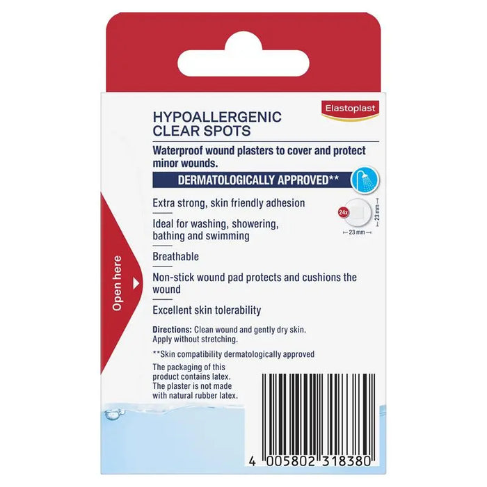 Elastoplast Trans Hypoallergenic Spots 24
