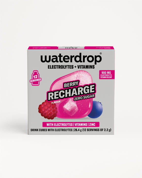 Waterdrop Electrolyte drink cubes Berry.