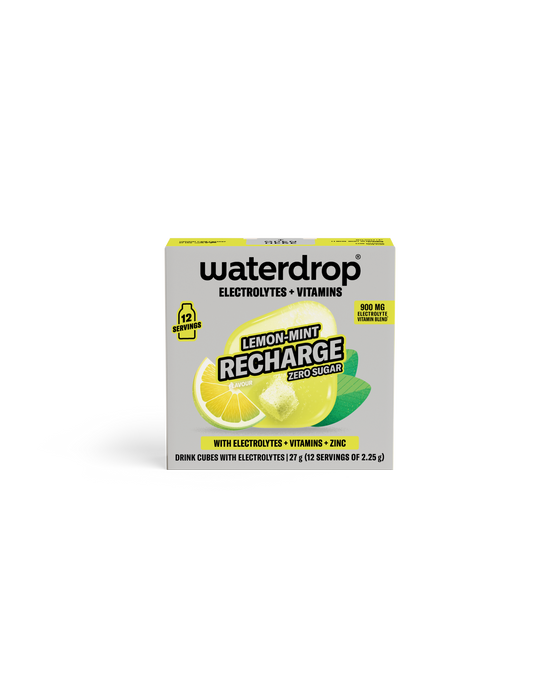 Waterdrop Electrolyte drink cubes Lemon Mint.