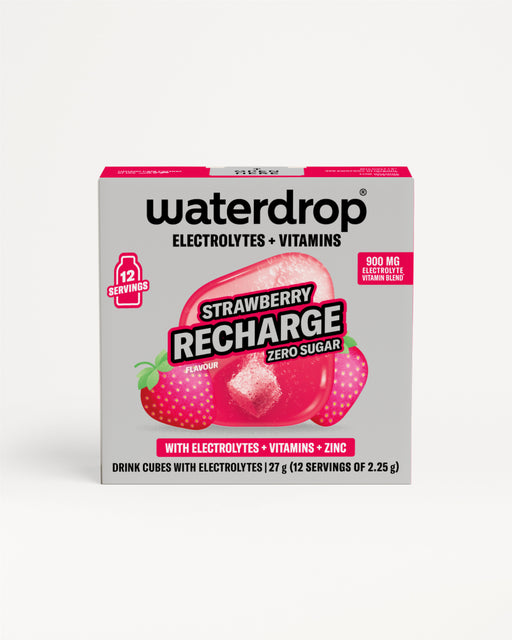 Waterdrop Electrolyte drink cubes Strawberry.