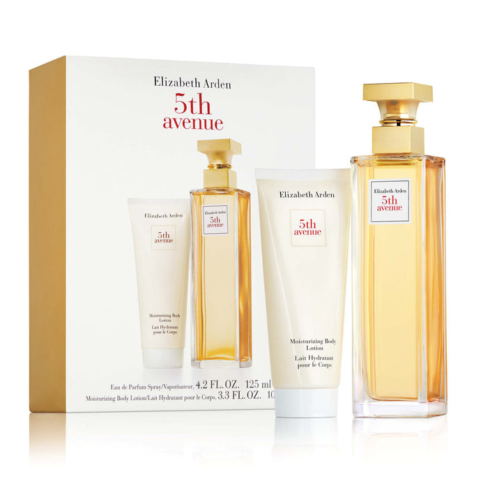 Elizabeth Arden 5th Avenue Gift Set - 125ml EDP + 100ml Body Lotion.